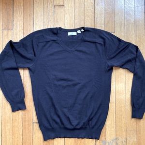 GANT MERINO SWEATER NAVY